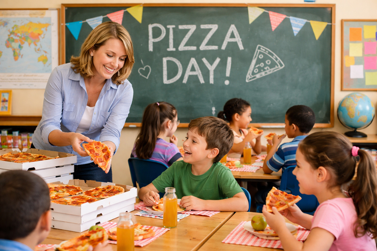 Class Room Pizza Day Registration Payment